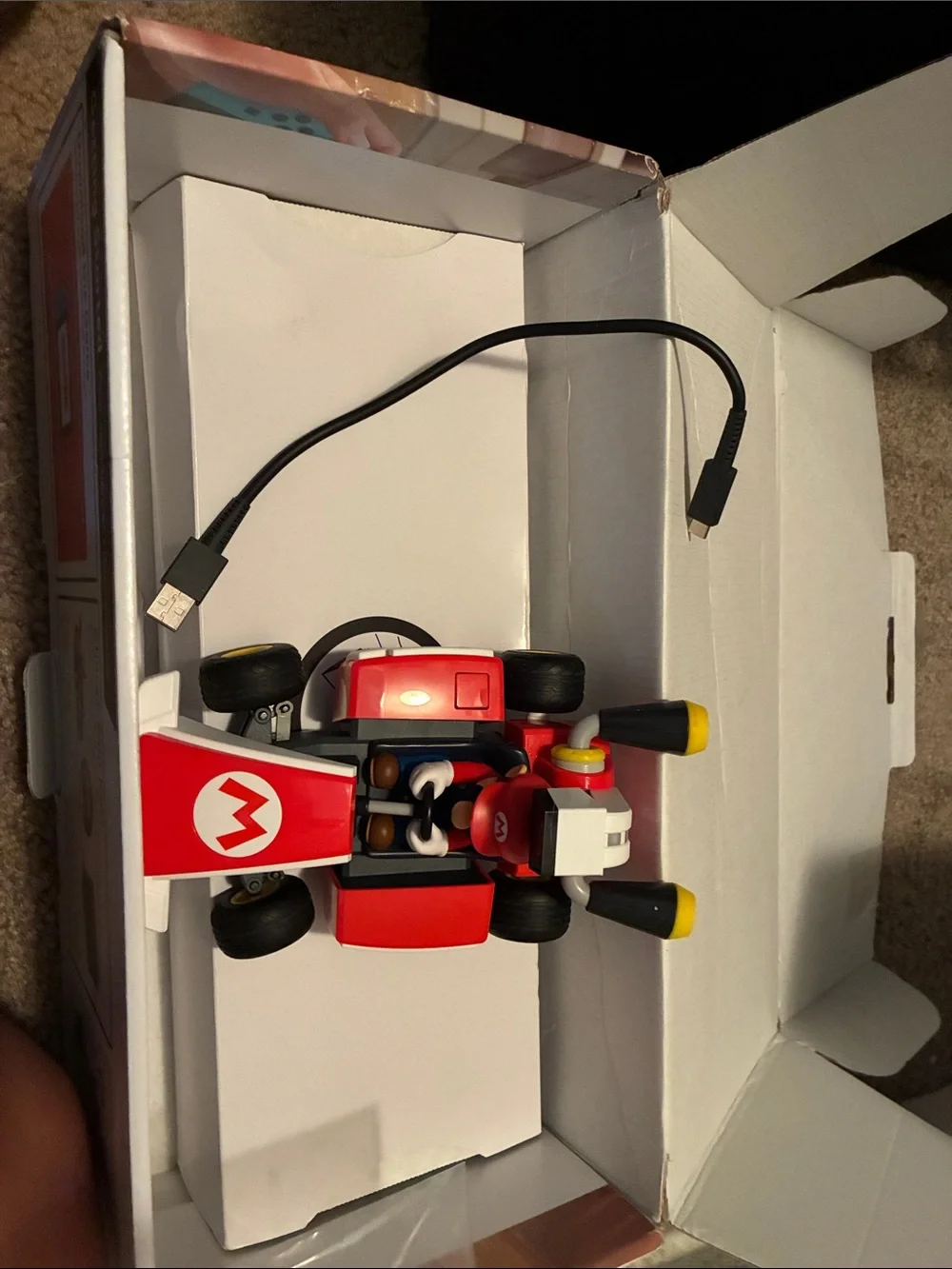 Nintendo Mario Kart Live Home Circuit with Red Kart and Blue/Orange Joy‑Con